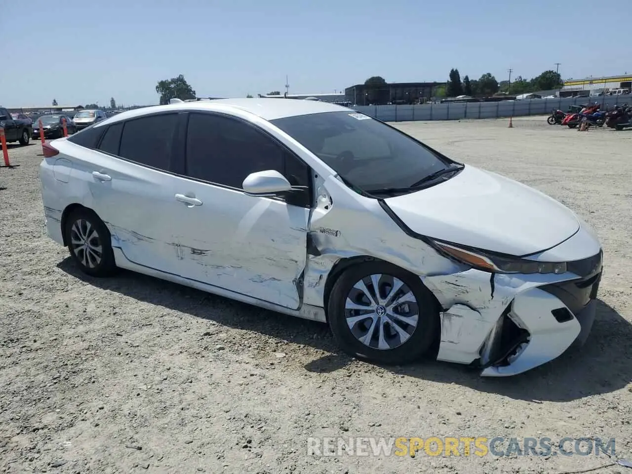 4 Photograph of a damaged car JTDKAMFP0N3228488 TOYOTA PRIUS 2022