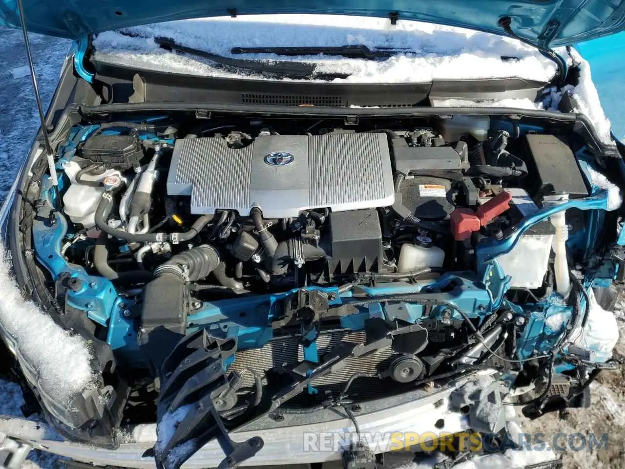 11 Photograph of a damaged car JTDKAMFP1N3197414 TOYOTA PRIUS 2022