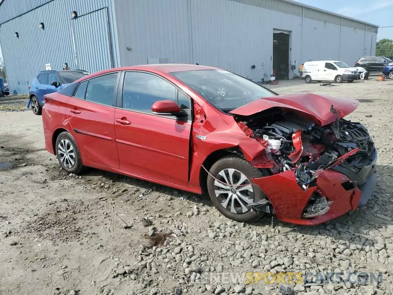 4 Photograph of a damaged car JTDKAMFP1N3203633 TOYOTA PRIUS 2022
