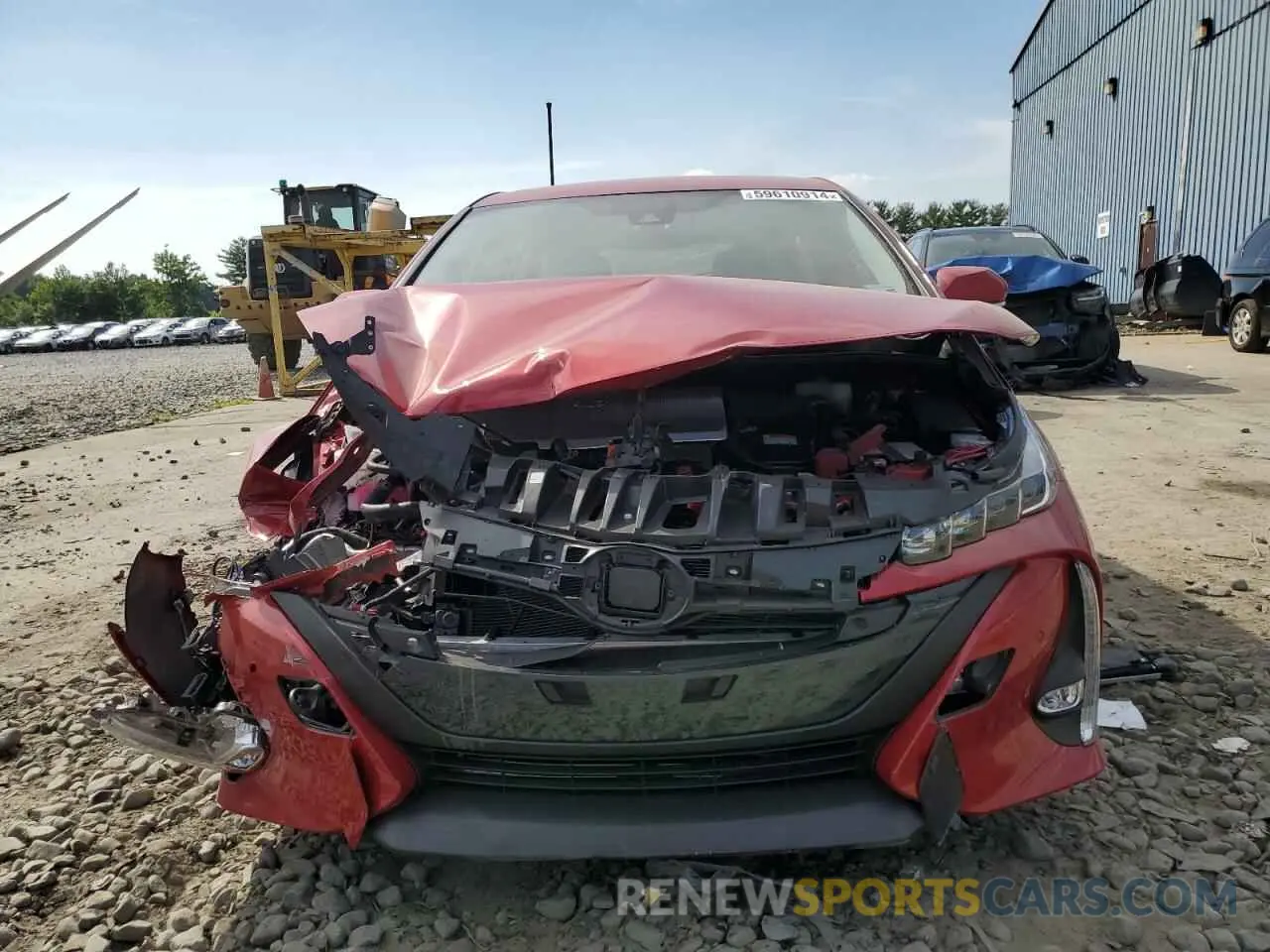 5 Photograph of a damaged car JTDKAMFP1N3203633 TOYOTA PRIUS 2022