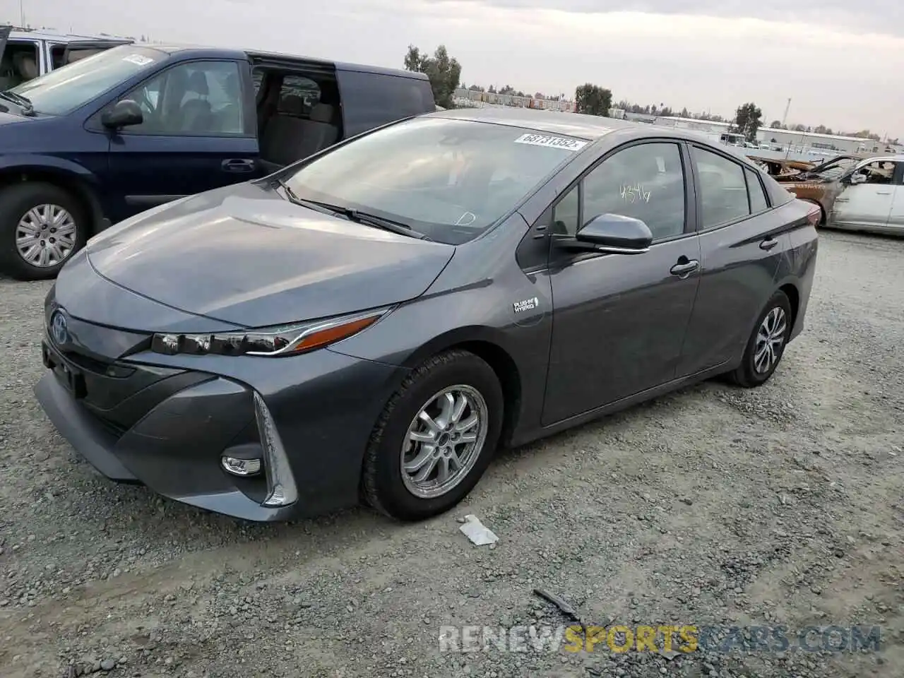 1 Photograph of a damaged car JTDKAMFP1N3208332 TOYOTA PRIUS 2022