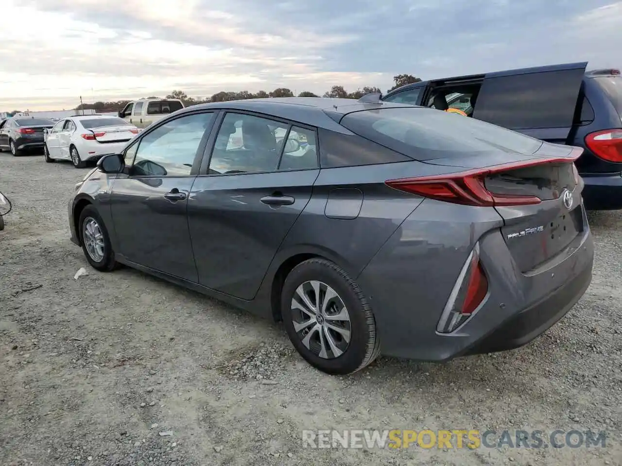 2 Photograph of a damaged car JTDKAMFP1N3208332 TOYOTA PRIUS 2022