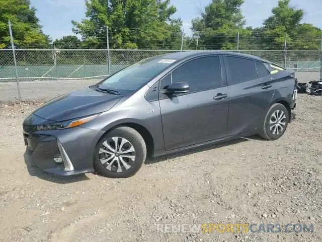 1 Photograph of a damaged car JTDKAMFP1N3227706 TOYOTA PRIUS 2022