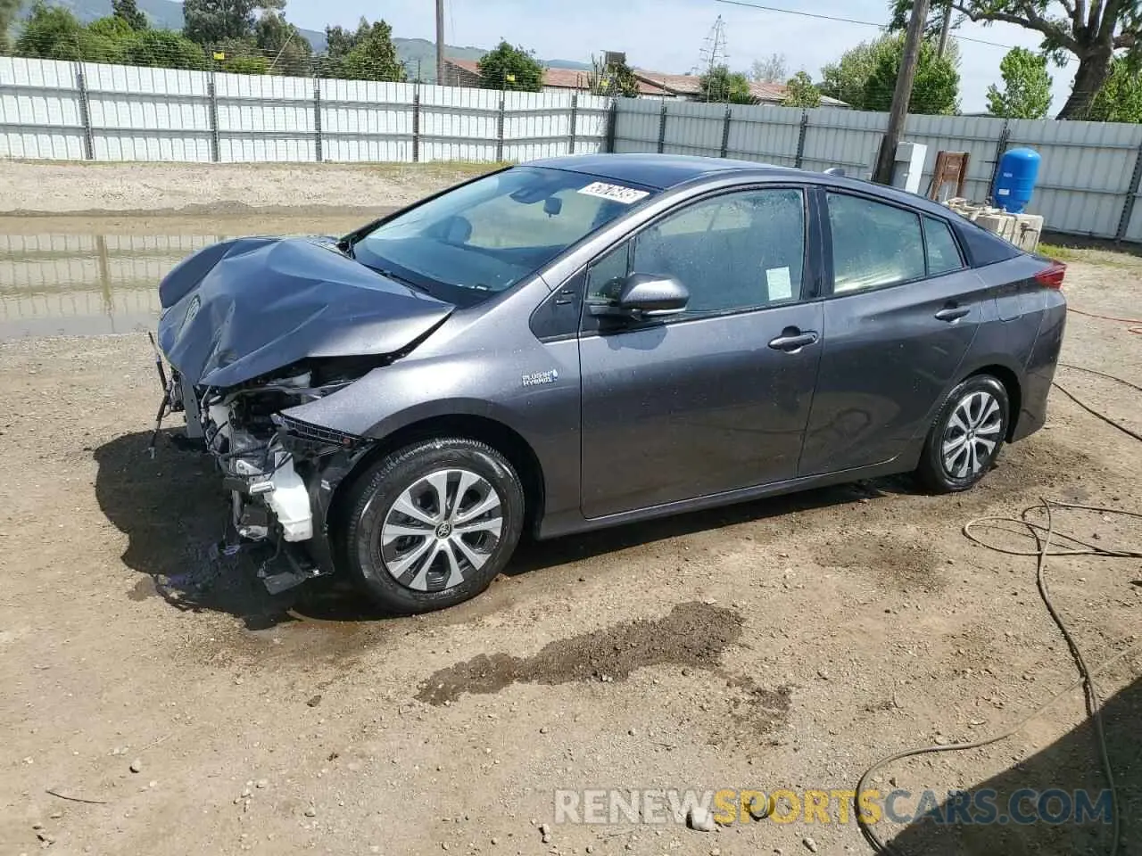 1 Photograph of a damaged car JTDKAMFP2N3215001 TOYOTA PRIUS 2022