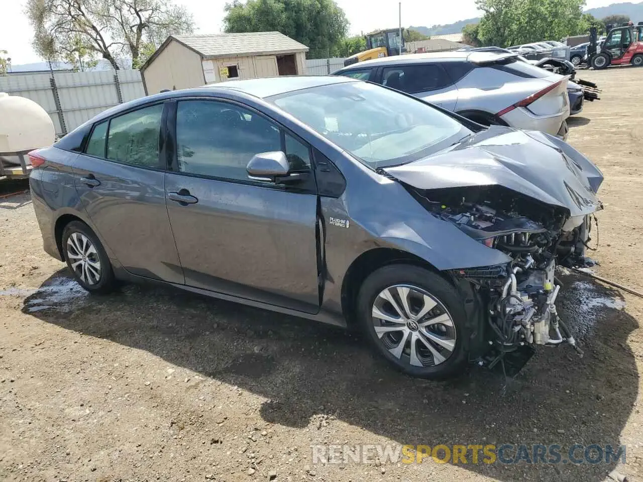 4 Photograph of a damaged car JTDKAMFP2N3215001 TOYOTA PRIUS 2022