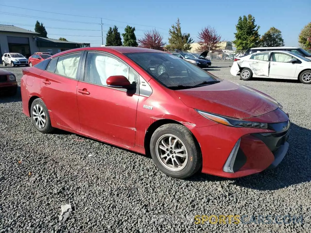 4 Photograph of a damaged car JTDKAMFP3N3203391 TOYOTA PRIUS 2022