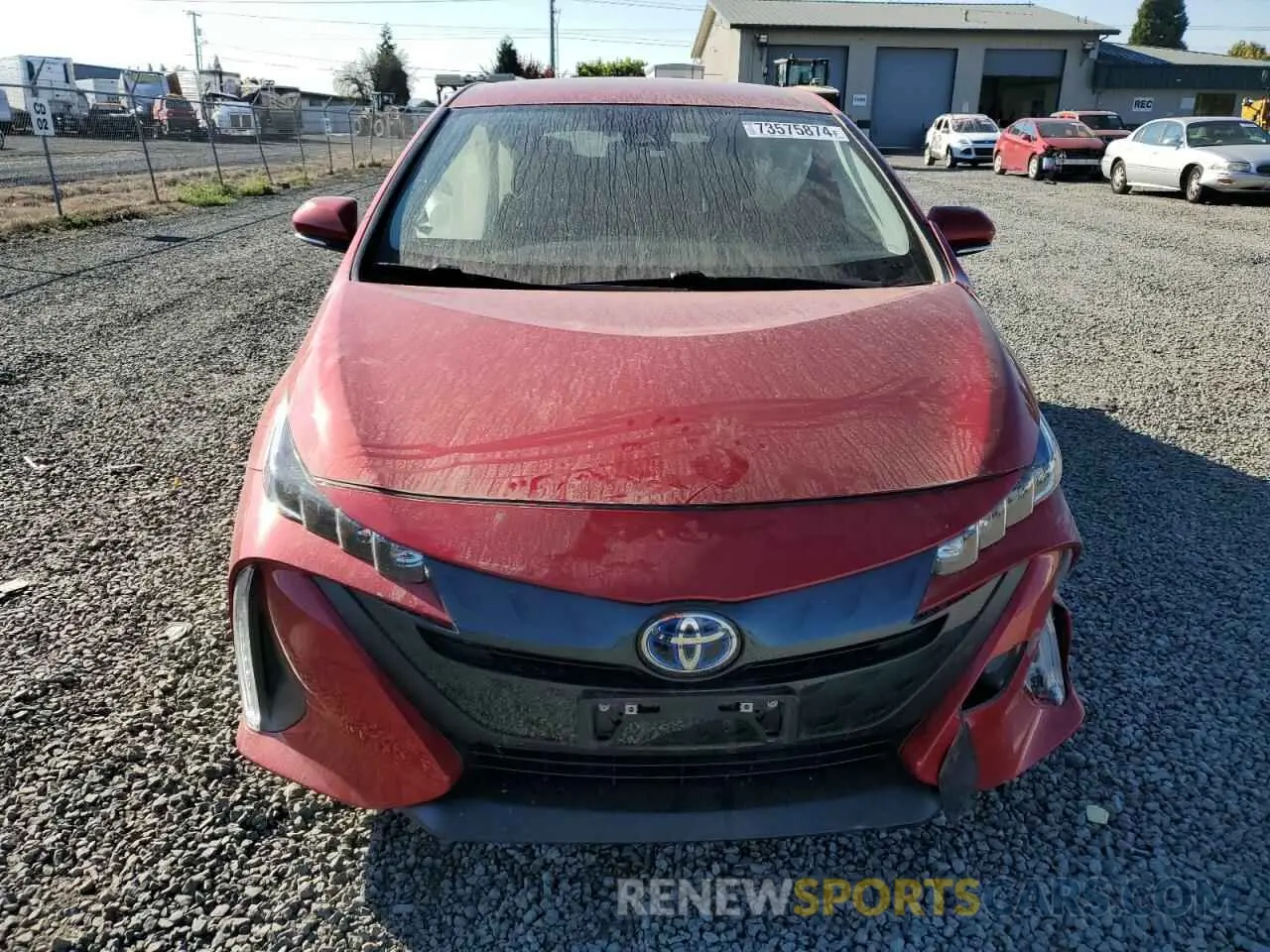 5 Photograph of a damaged car JTDKAMFP3N3203391 TOYOTA PRIUS 2022