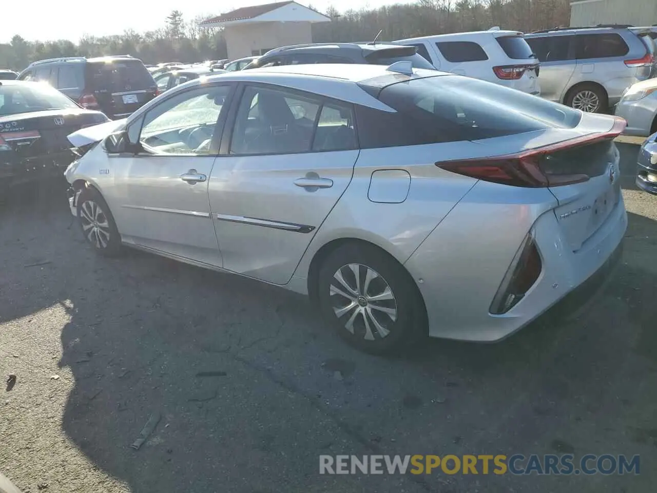 2 Photograph of a damaged car JTDKAMFP3N3204119 TOYOTA PRIUS 2022