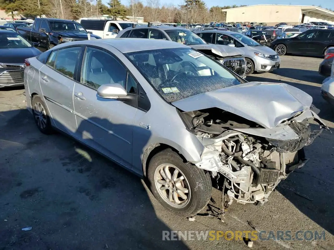 4 Photograph of a damaged car JTDKAMFP3N3204119 TOYOTA PRIUS 2022