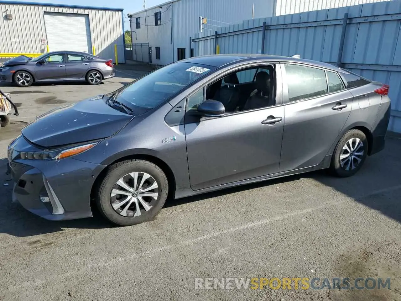 1 Photograph of a damaged car JTDKAMFP3N3206615 TOYOTA PRIUS 2022