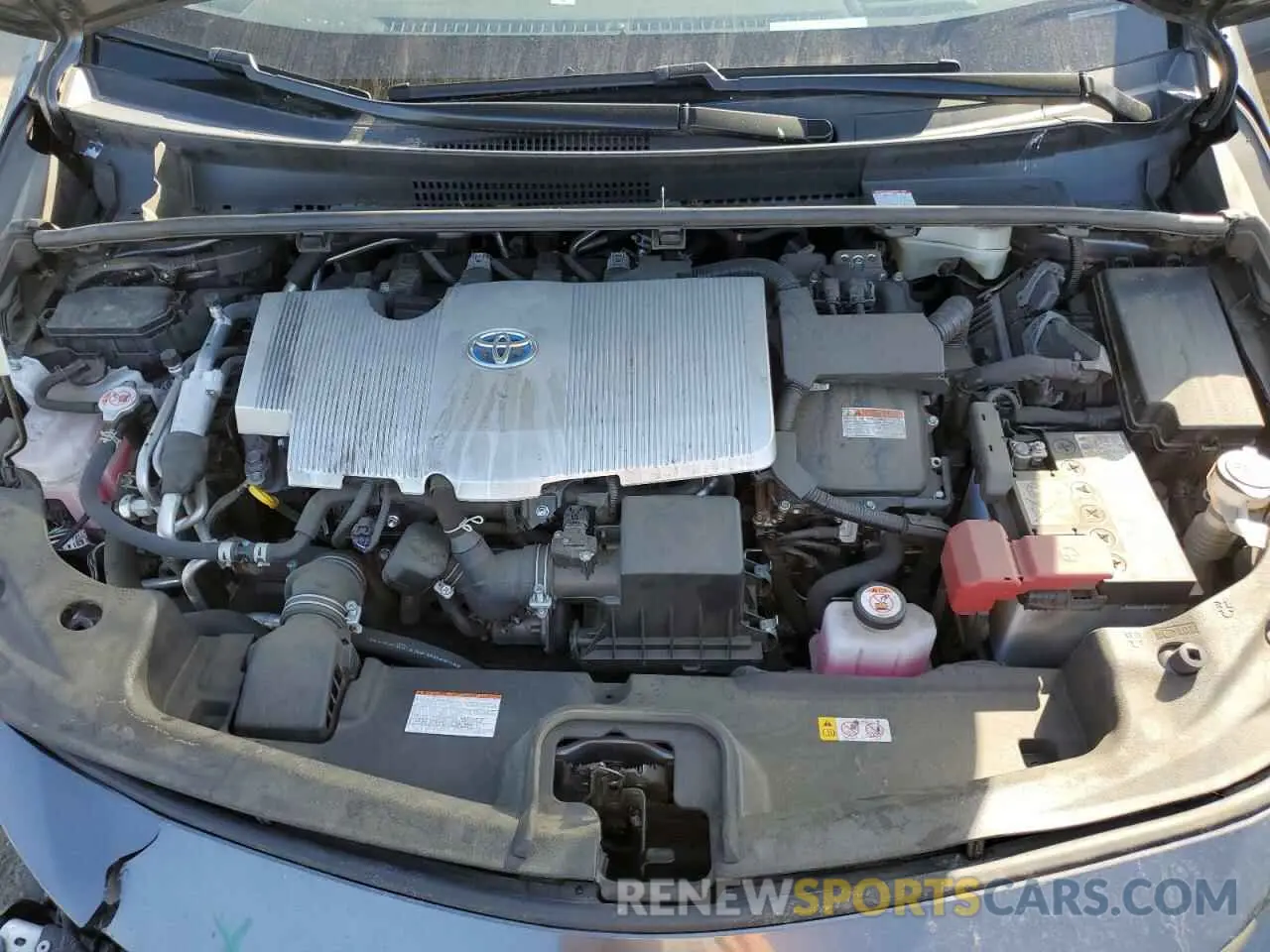11 Photograph of a damaged car JTDKAMFP3N3206615 TOYOTA PRIUS 2022