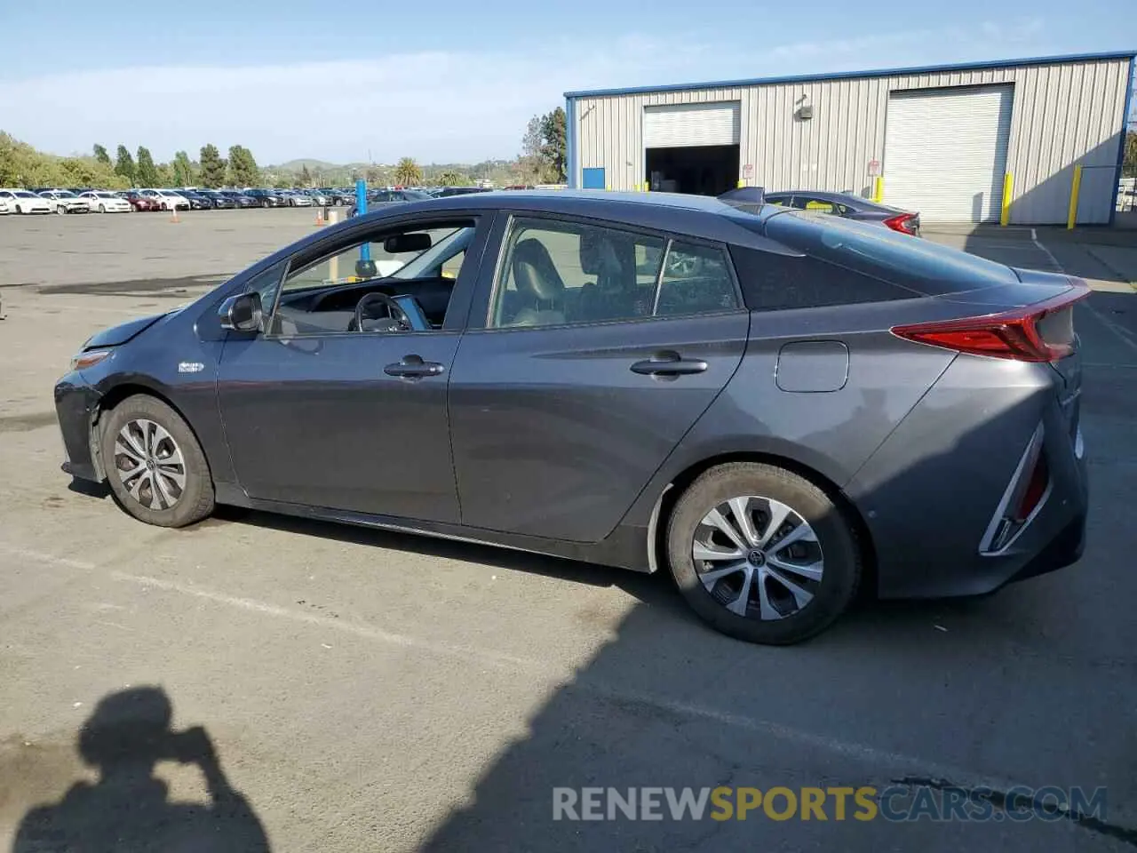 2 Photograph of a damaged car JTDKAMFP3N3206615 TOYOTA PRIUS 2022