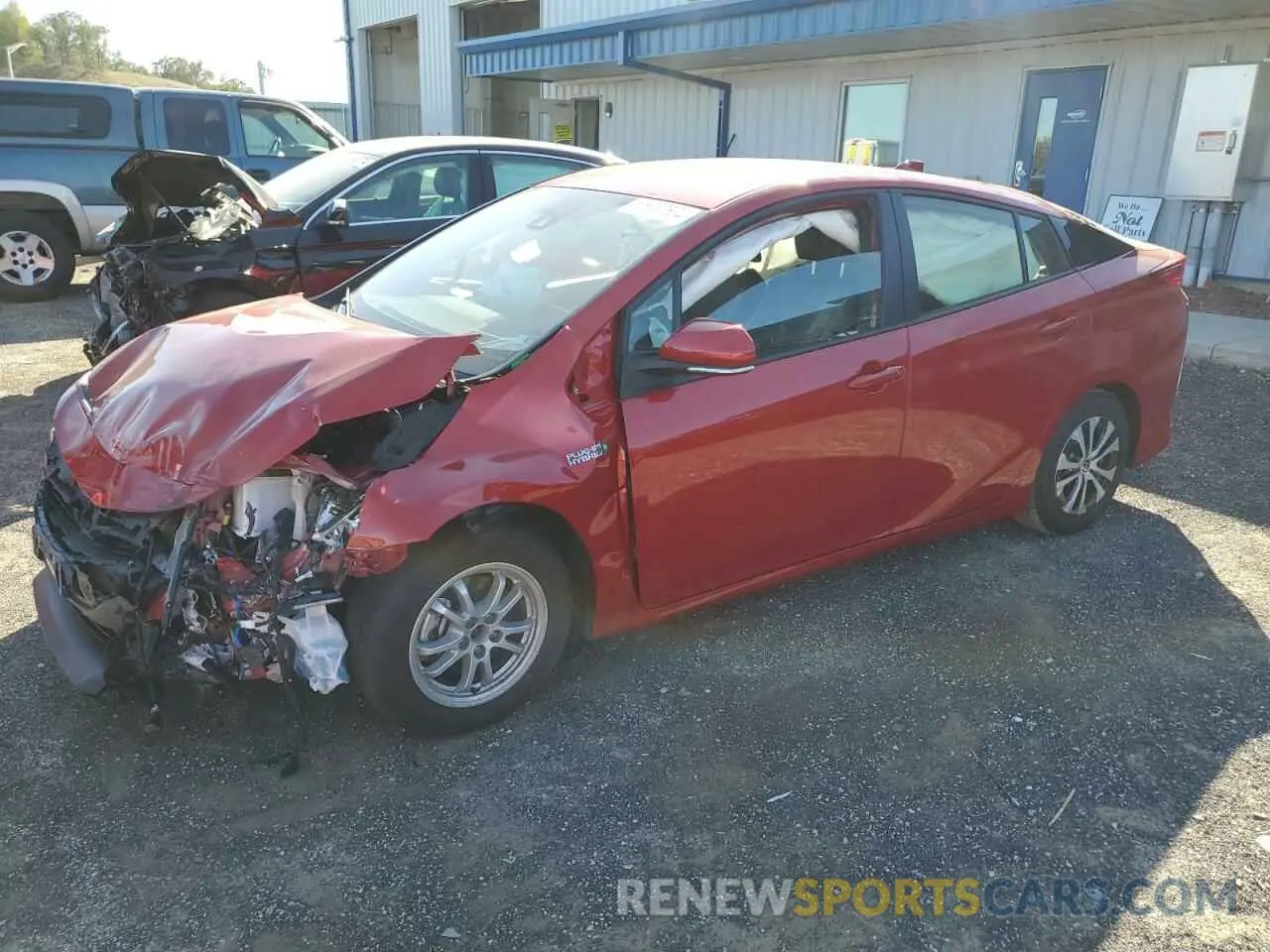 1 Photograph of a damaged car JTDKAMFP3N3227710 TOYOTA PRIUS 2022