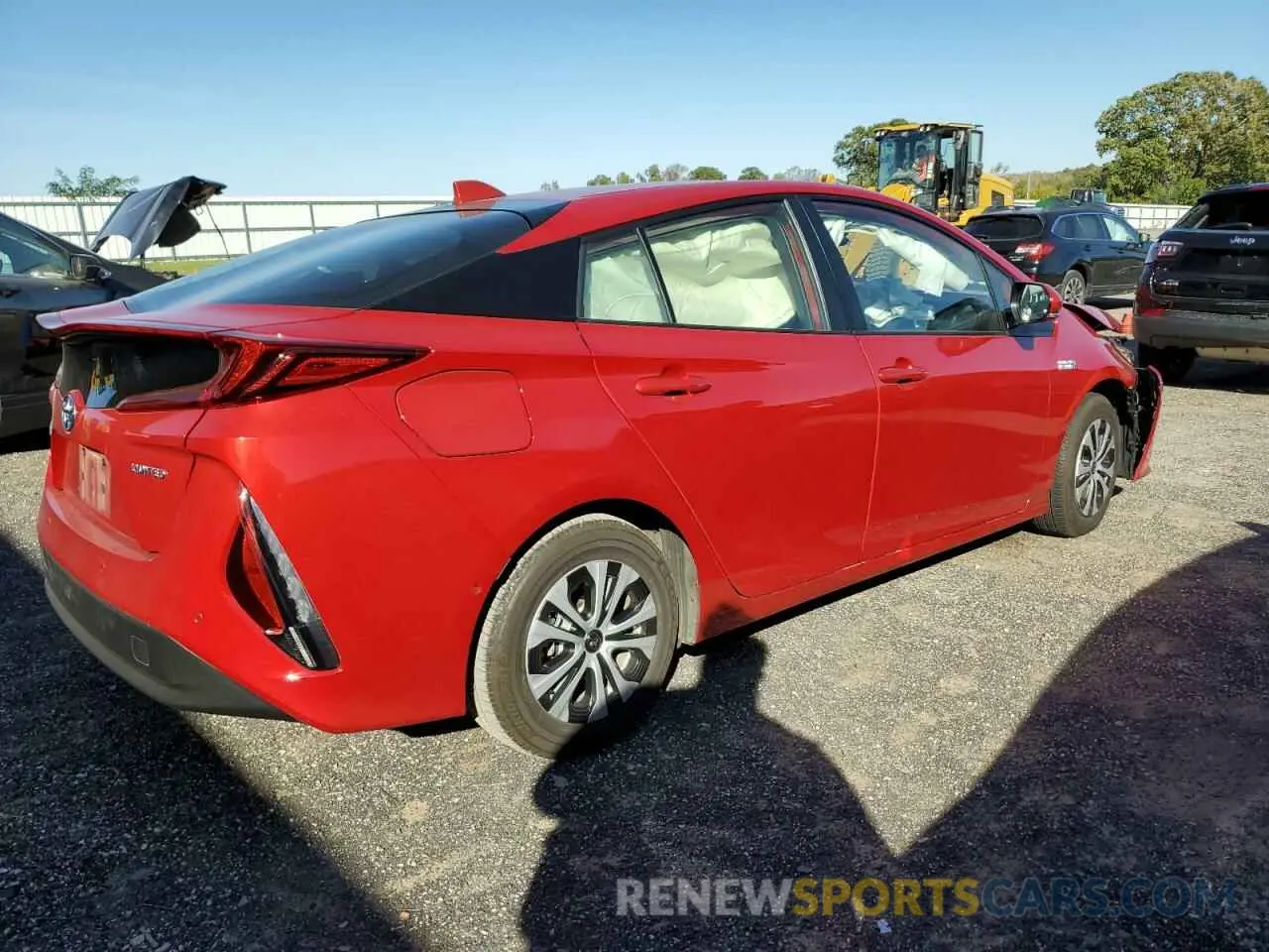 3 Photograph of a damaged car JTDKAMFP3N3227710 TOYOTA PRIUS 2022