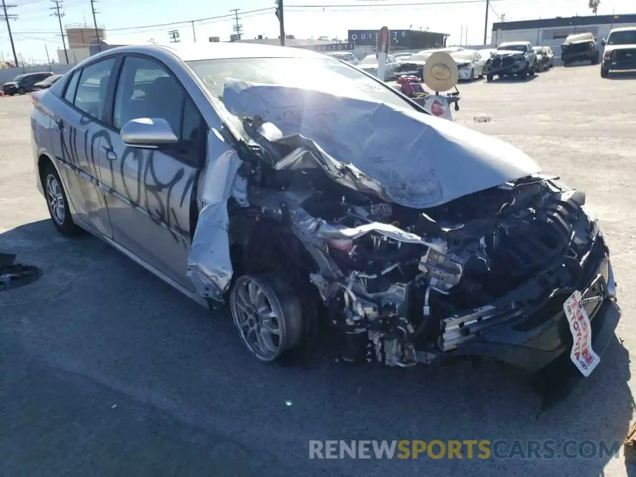 9 Photograph of a damaged car JTDKAMFP4N3197603 TOYOTA PRIUS 2022