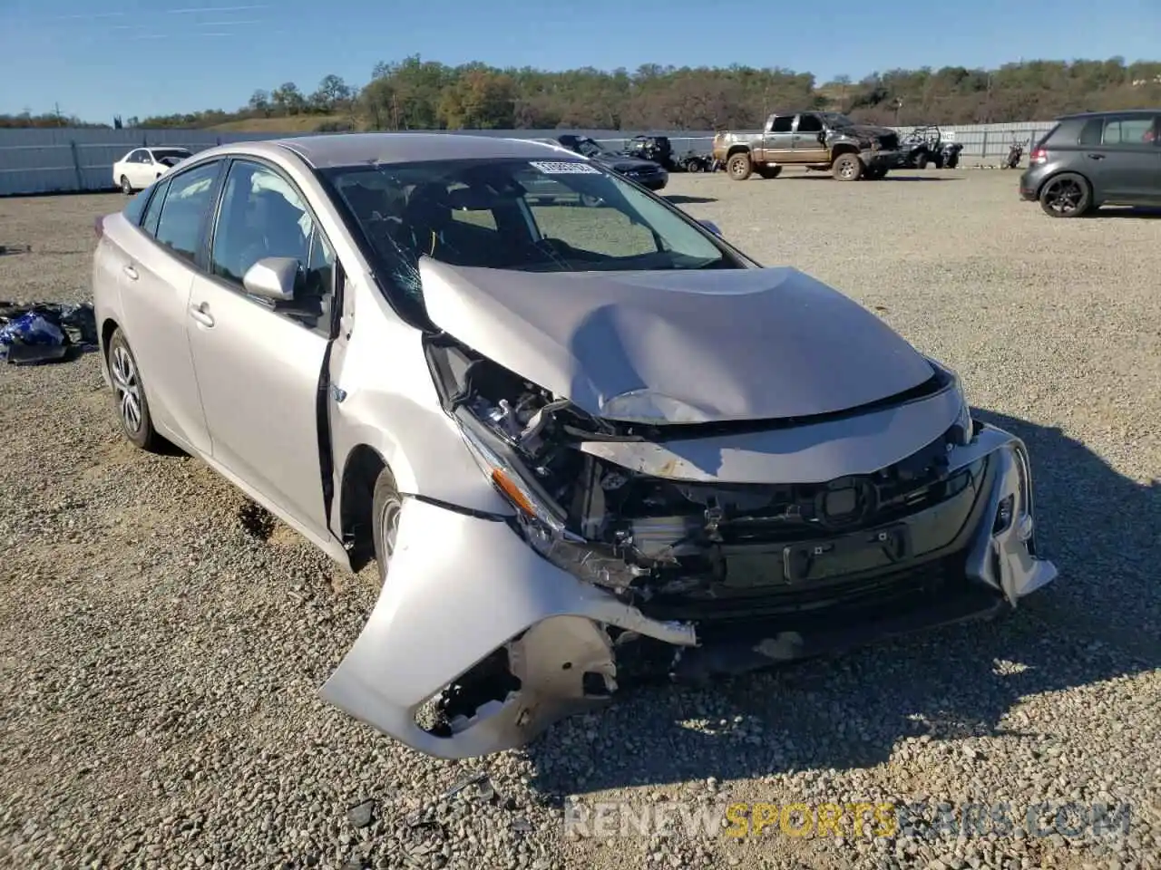 1 Photograph of a damaged car JTDKAMFP4N3200936 TOYOTA PRIUS 2022