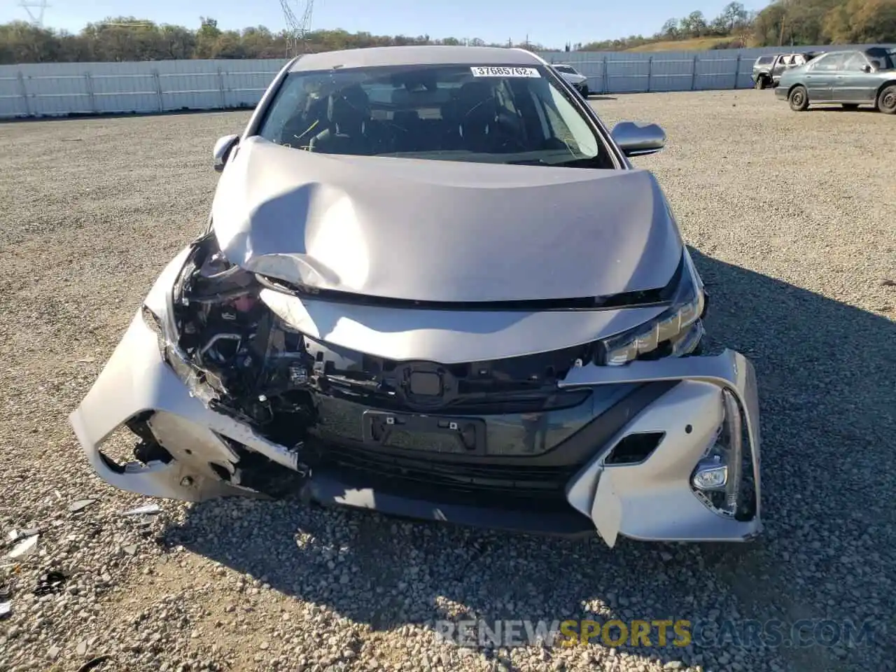 9 Photograph of a damaged car JTDKAMFP4N3200936 TOYOTA PRIUS 2022