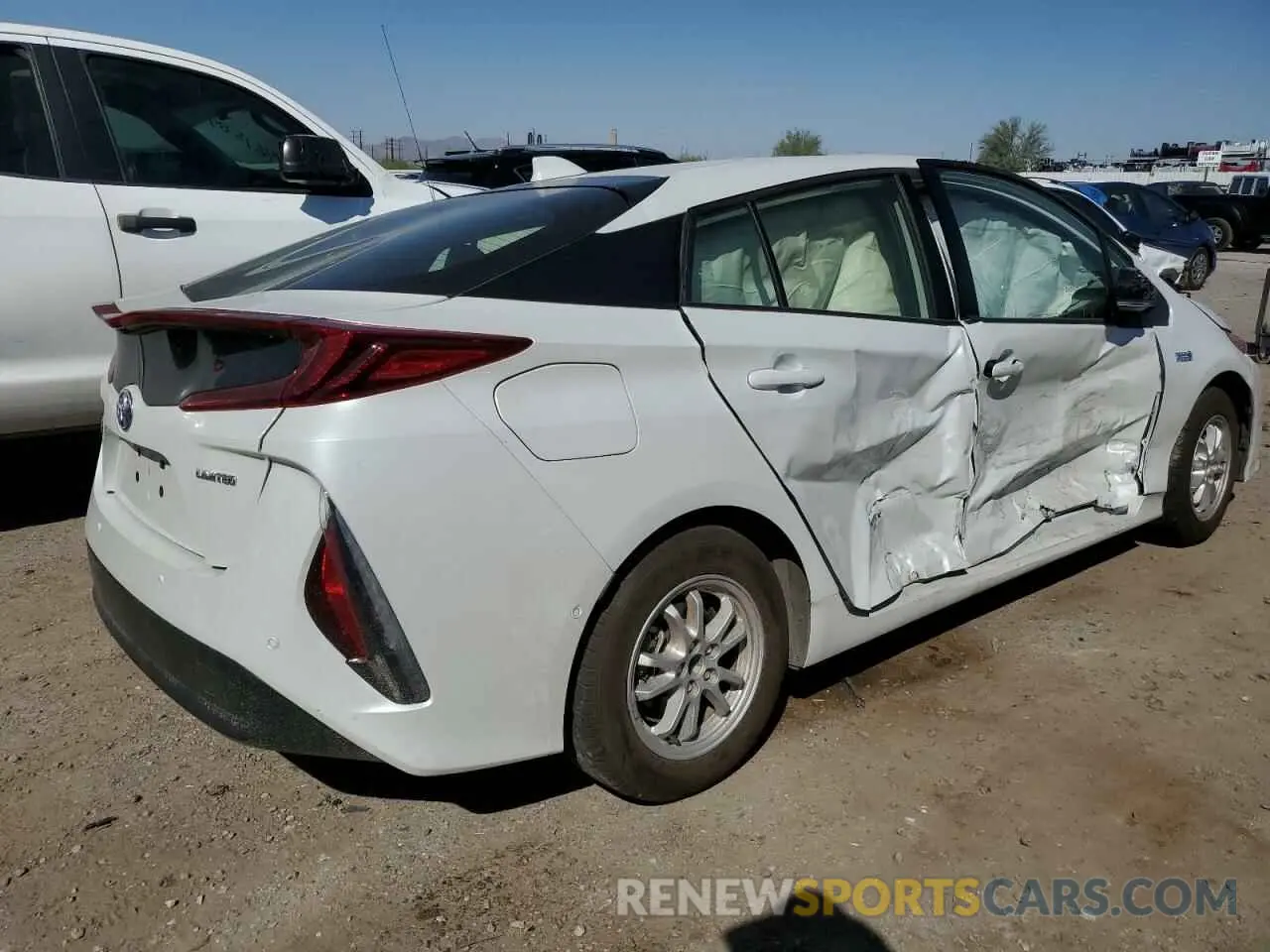 3 Photograph of a damaged car JTDKAMFP4N3201486 TOYOTA PRIUS 2022