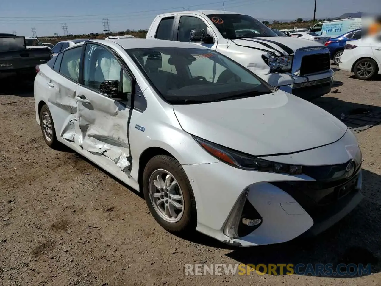 4 Photograph of a damaged car JTDKAMFP4N3201486 TOYOTA PRIUS 2022