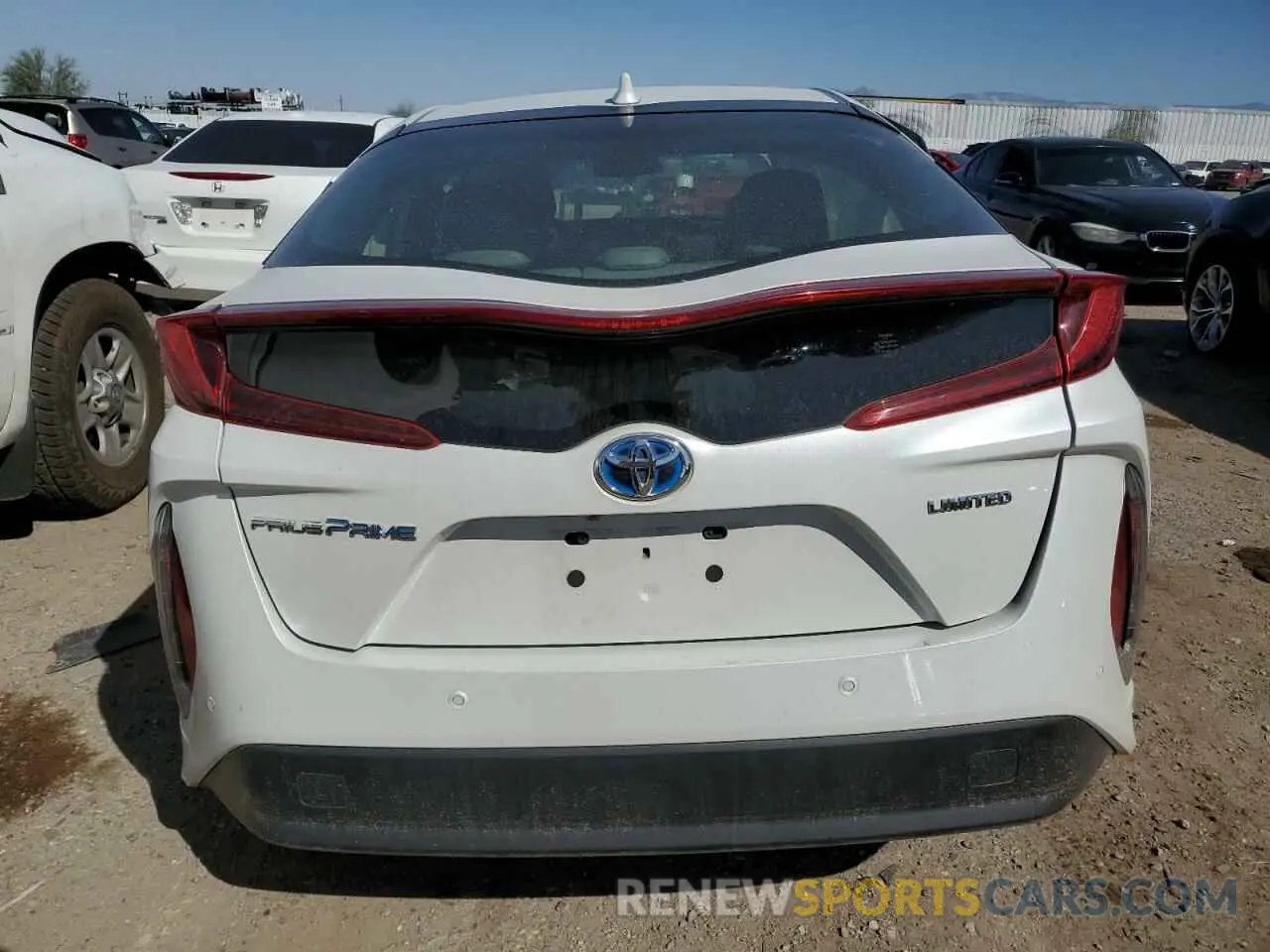 6 Photograph of a damaged car JTDKAMFP4N3201486 TOYOTA PRIUS 2022