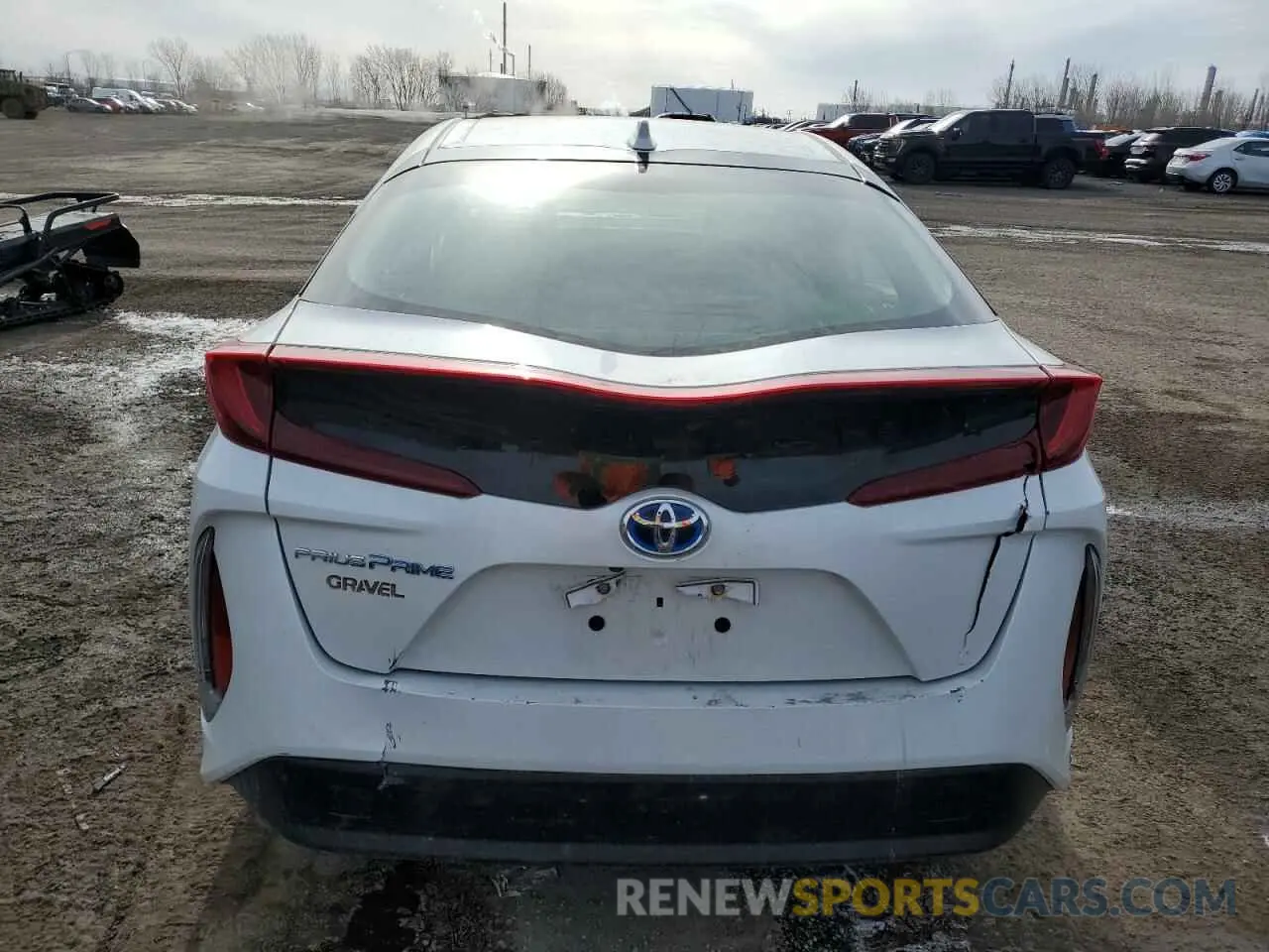 6 Photograph of a damaged car JTDKAMFP4N3203061 TOYOTA PRIUS 2022