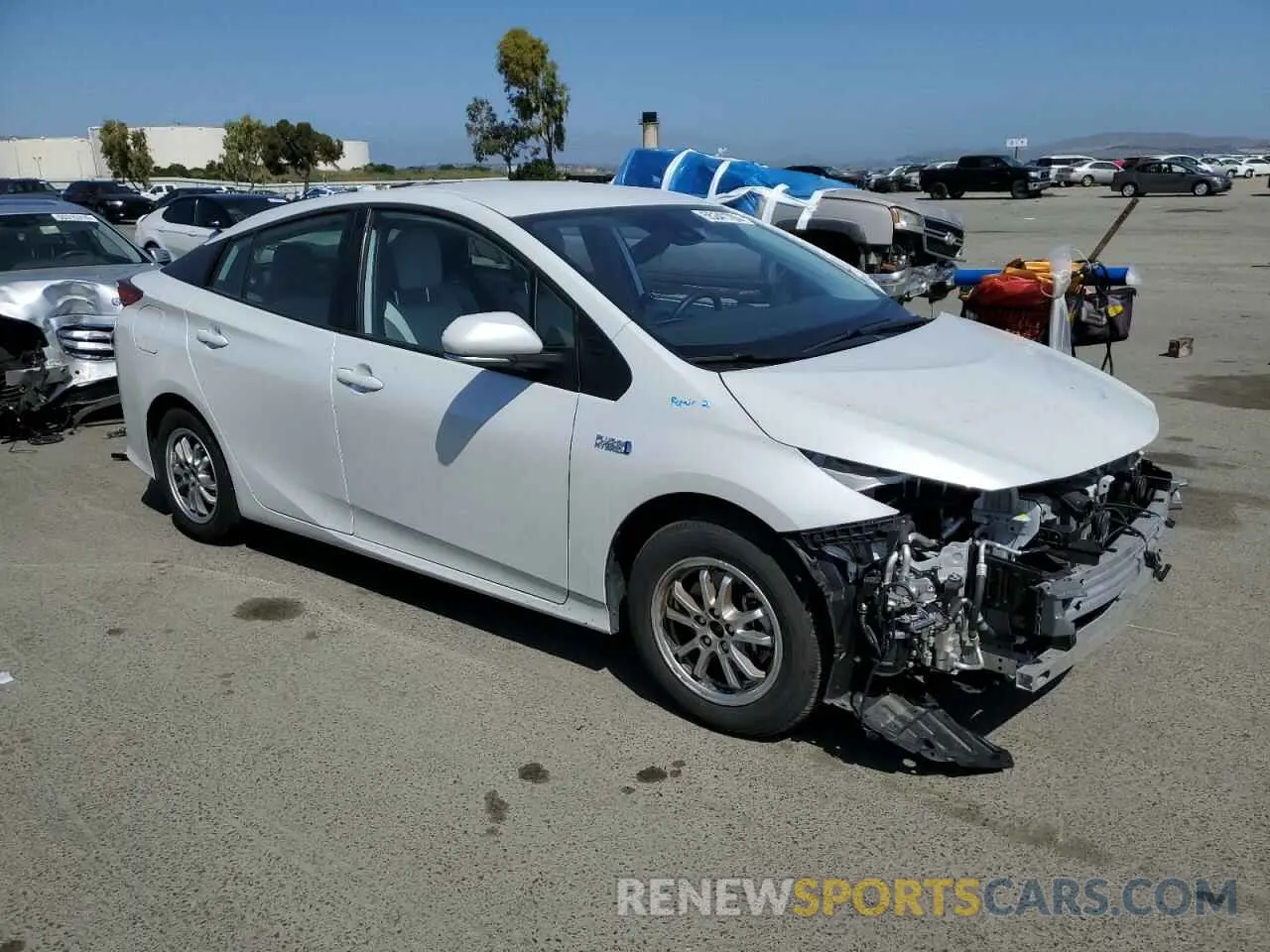 4 Photograph of a damaged car JTDKAMFP4N3210219 TOYOTA PRIUS 2022
