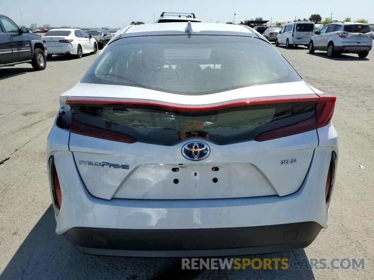 6 Photograph of a damaged car JTDKAMFP4N3210219 TOYOTA PRIUS 2022