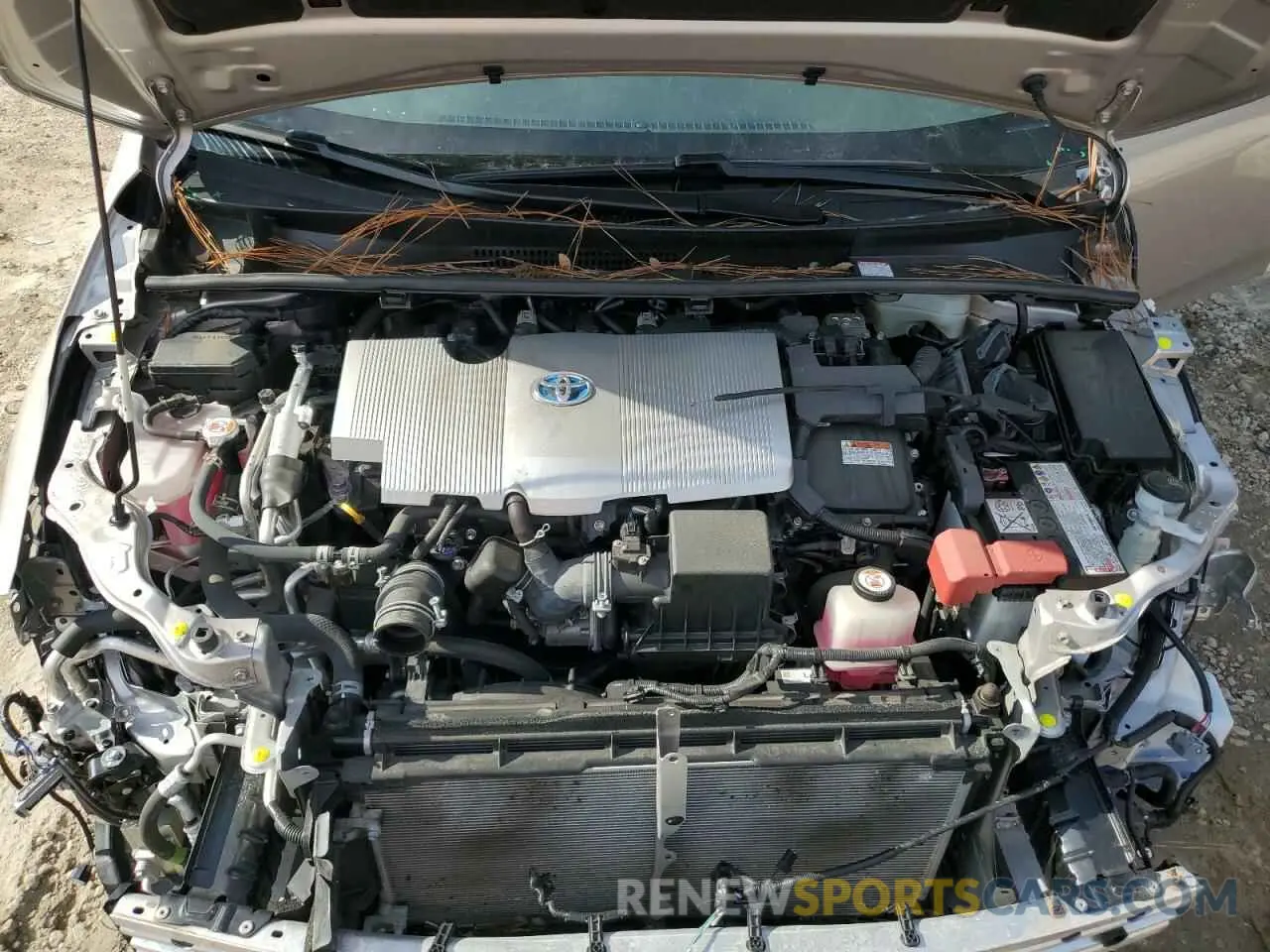 11 Photograph of a damaged car JTDKAMFP5N3197593 TOYOTA PRIUS 2022