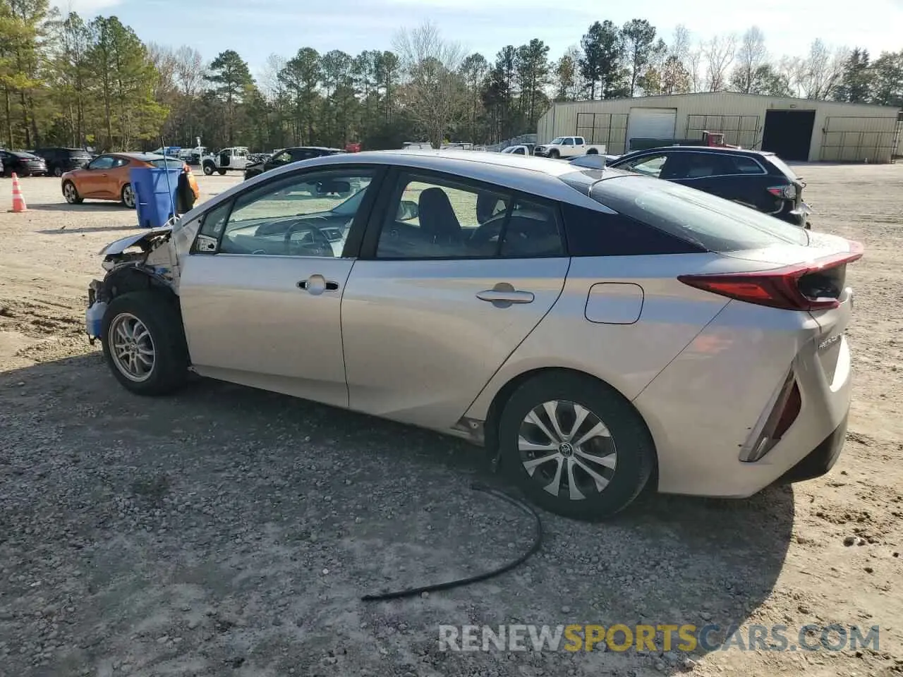 2 Photograph of a damaged car JTDKAMFP5N3197593 TOYOTA PRIUS 2022