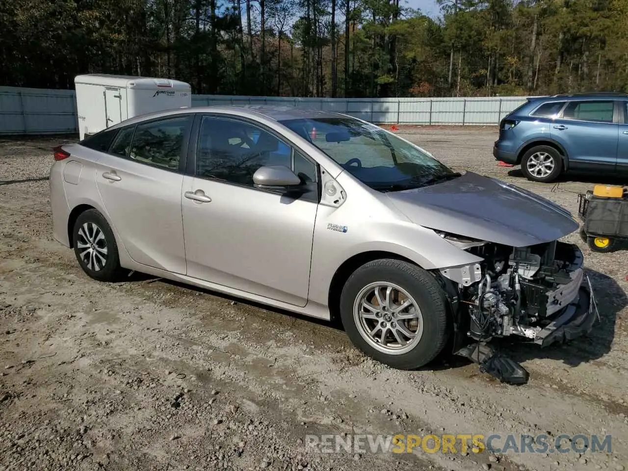 4 Photograph of a damaged car JTDKAMFP5N3197593 TOYOTA PRIUS 2022