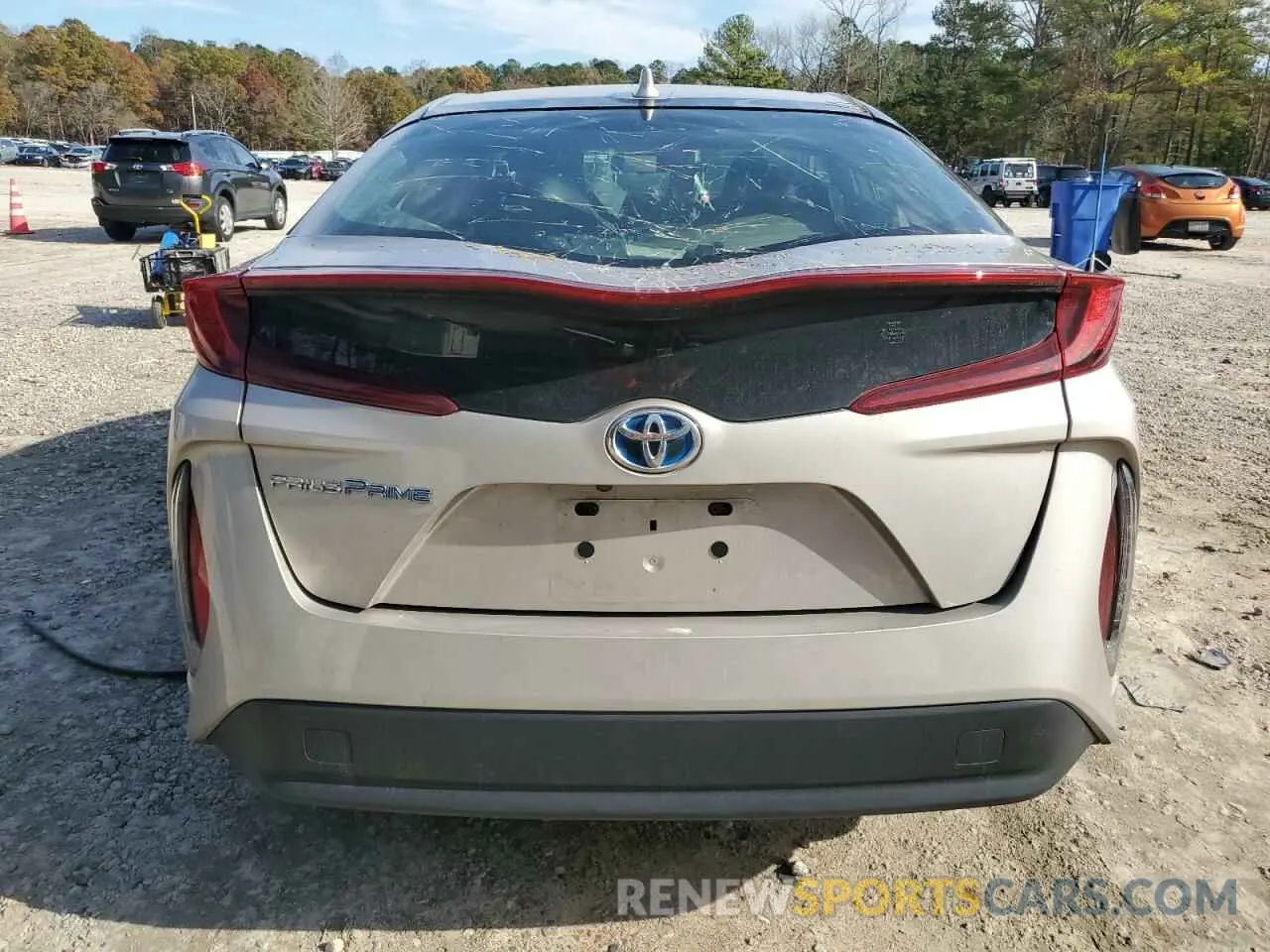 6 Photograph of a damaged car JTDKAMFP5N3197593 TOYOTA PRIUS 2022
