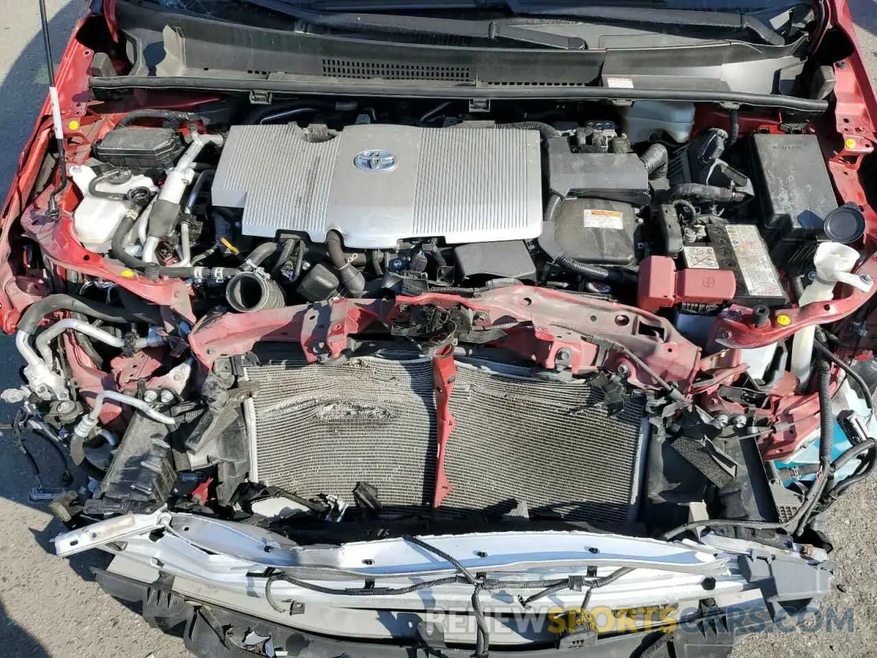 11 Photograph of a damaged car JTDKAMFP5N3200539 TOYOTA PRIUS 2022
