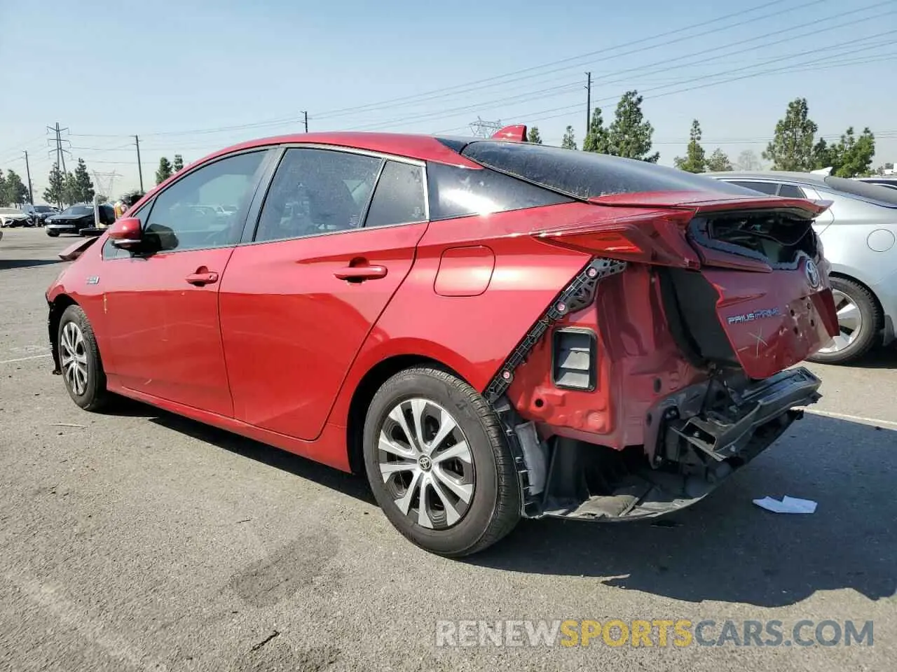 2 Photograph of a damaged car JTDKAMFP5N3200539 TOYOTA PRIUS 2022