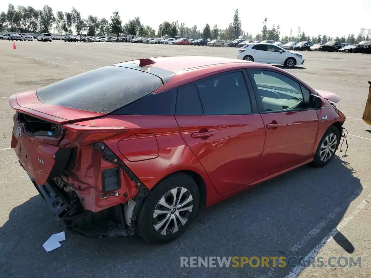 3 Photograph of a damaged car JTDKAMFP5N3200539 TOYOTA PRIUS 2022