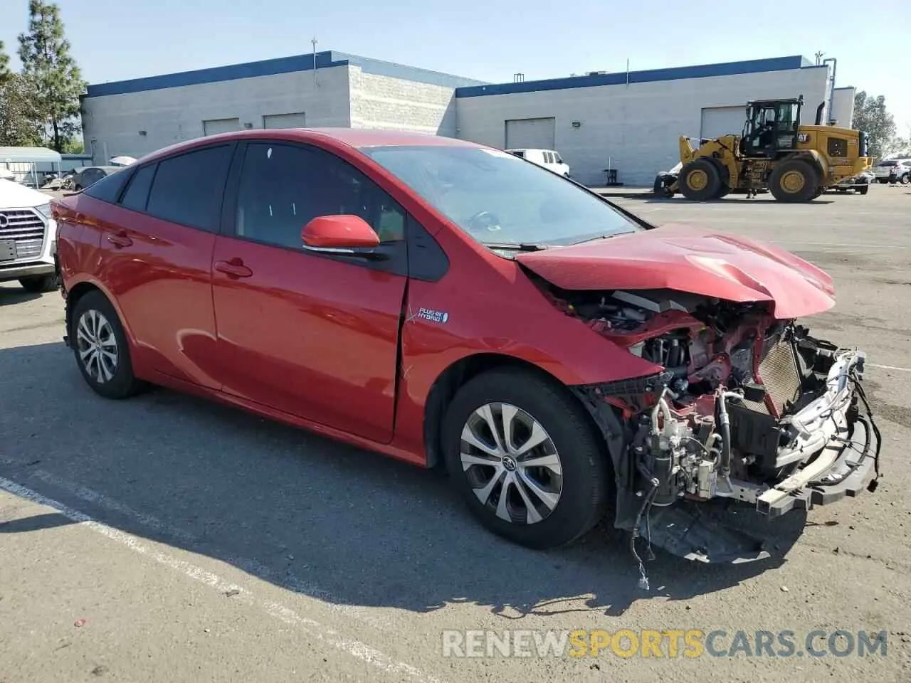4 Photograph of a damaged car JTDKAMFP5N3200539 TOYOTA PRIUS 2022