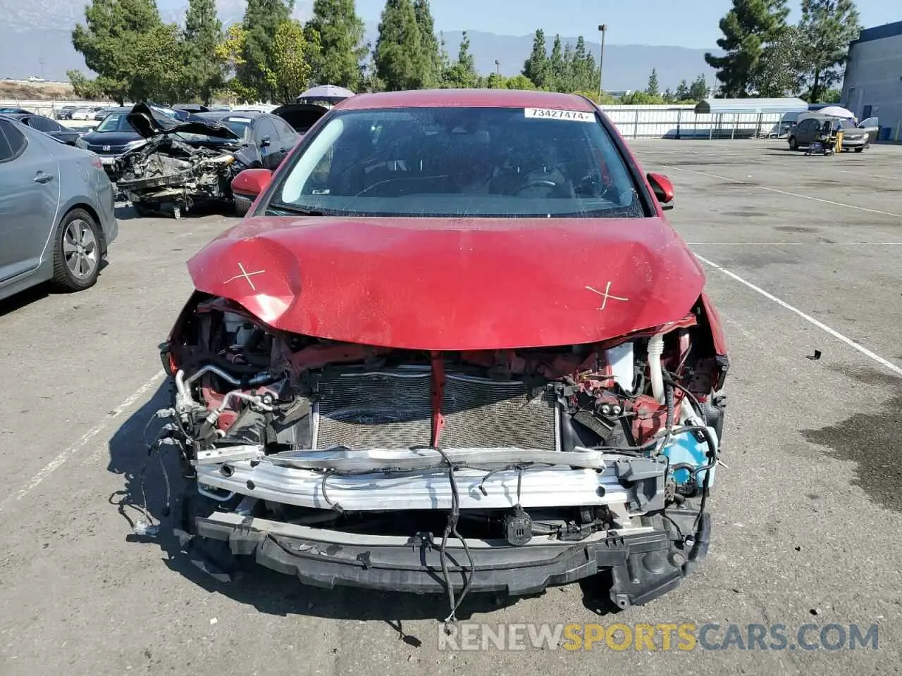 5 Photograph of a damaged car JTDKAMFP5N3200539 TOYOTA PRIUS 2022
