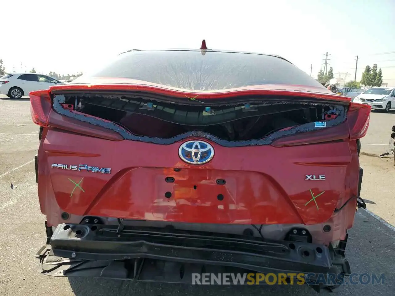 6 Photograph of a damaged car JTDKAMFP5N3200539 TOYOTA PRIUS 2022