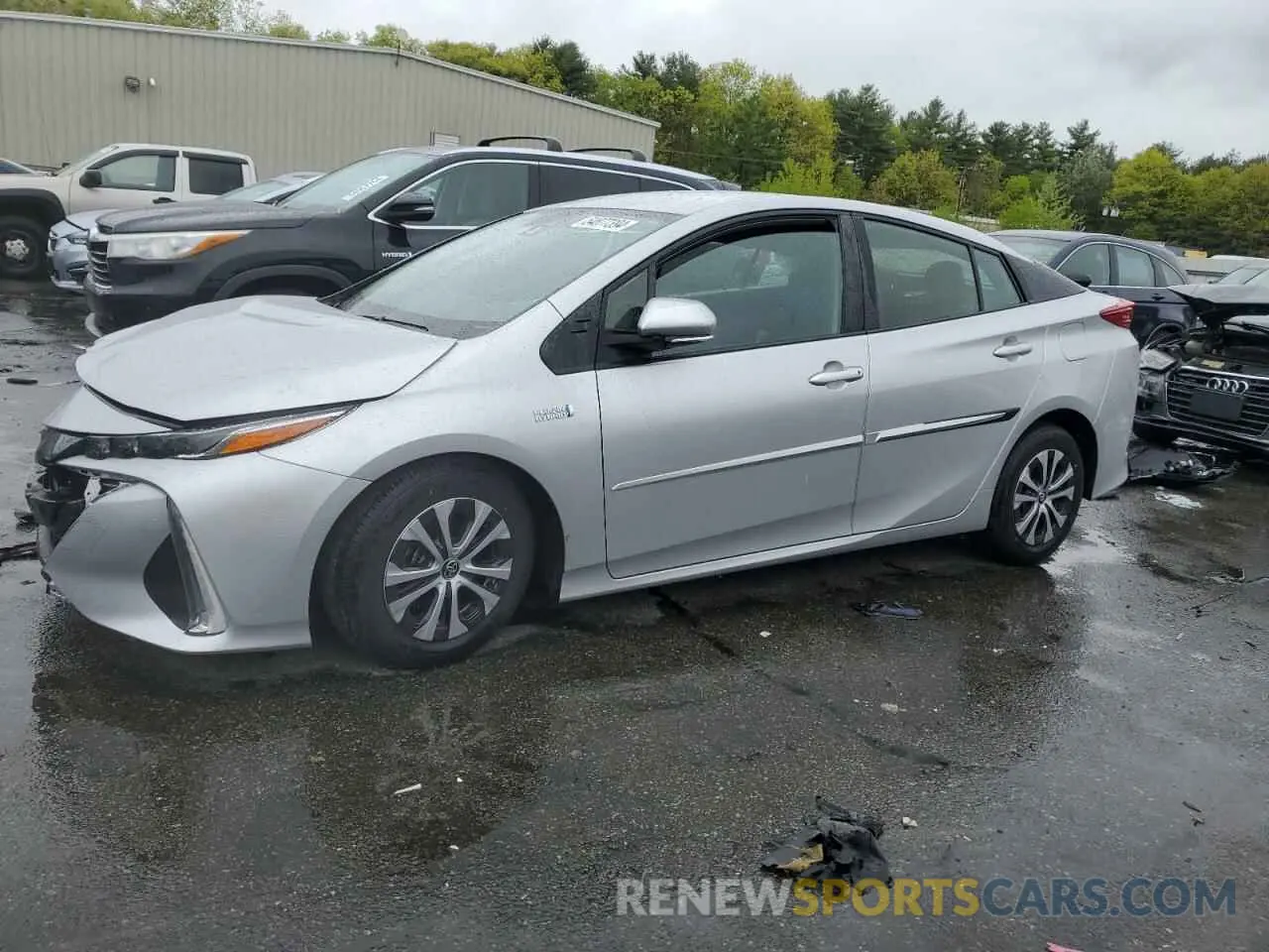 1 Photograph of a damaged car JTDKAMFP5N3202047 TOYOTA PRIUS 2022