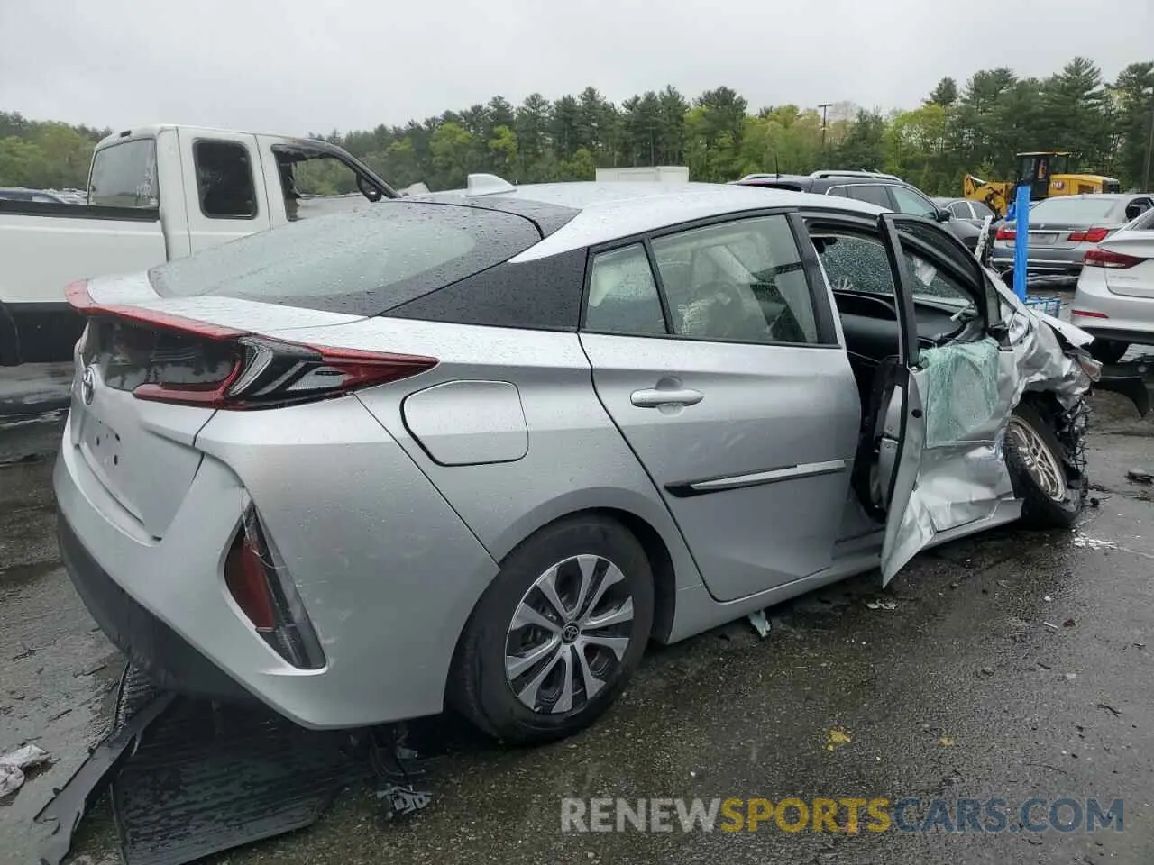 3 Photograph of a damaged car JTDKAMFP5N3202047 TOYOTA PRIUS 2022