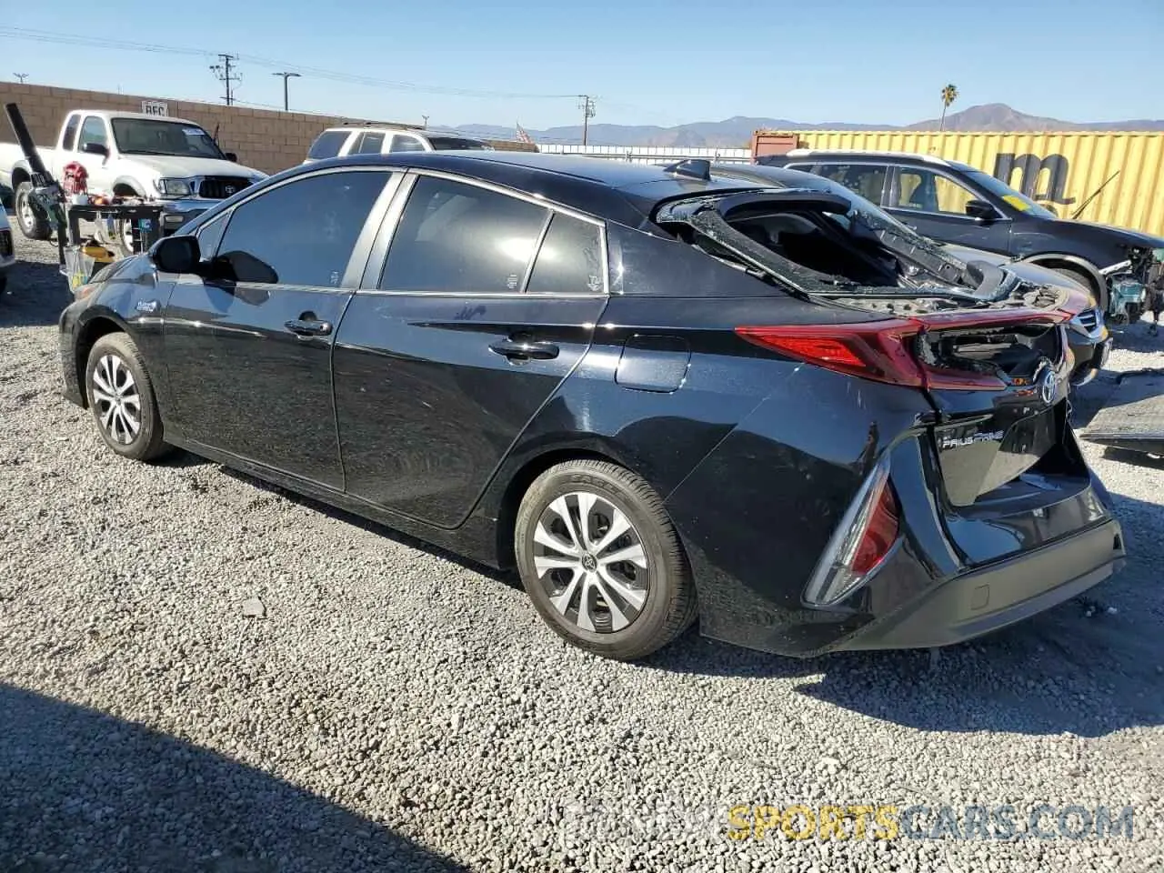 2 Photograph of a damaged car JTDKAMFP5N3220337 TOYOTA PRIUS 2022