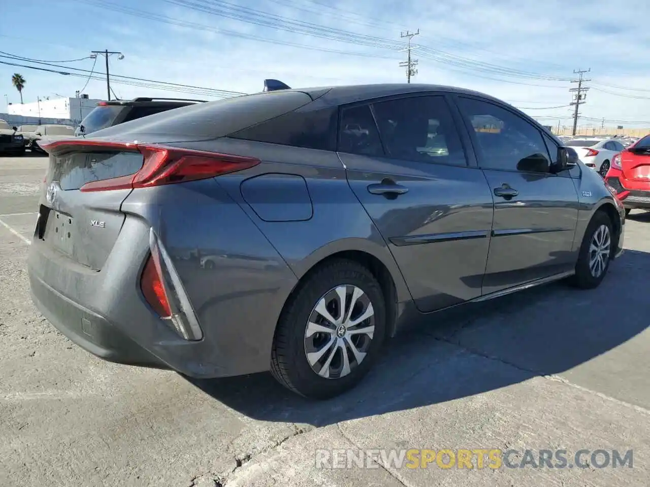 3 Photograph of a damaged car JTDKAMFP6N3204048 TOYOTA PRIUS 2022