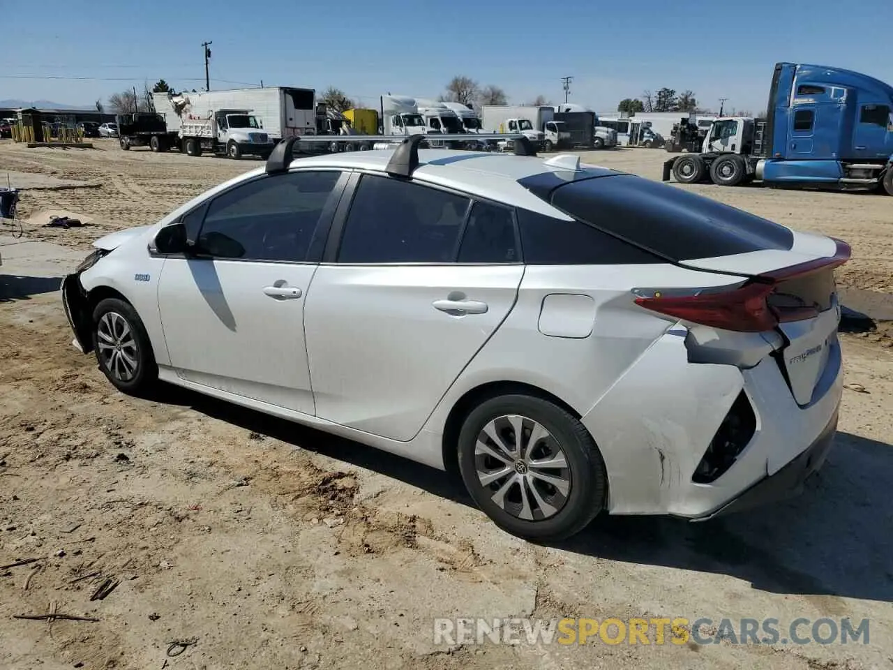 2 Photograph of a damaged car JTDKAMFP6N3212148 TOYOTA PRIUS 2022