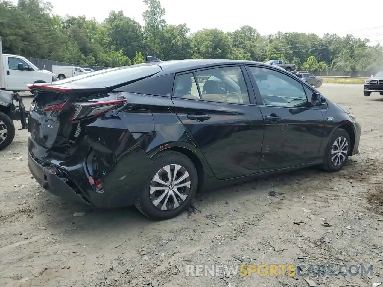 3 Photograph of a damaged car JTDKAMFP6N3220900 TOYOTA PRIUS 2022