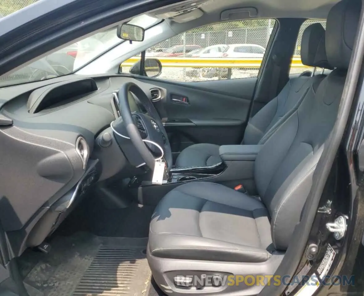 7 Photograph of a damaged car JTDKAMFP6N3220900 TOYOTA PRIUS 2022