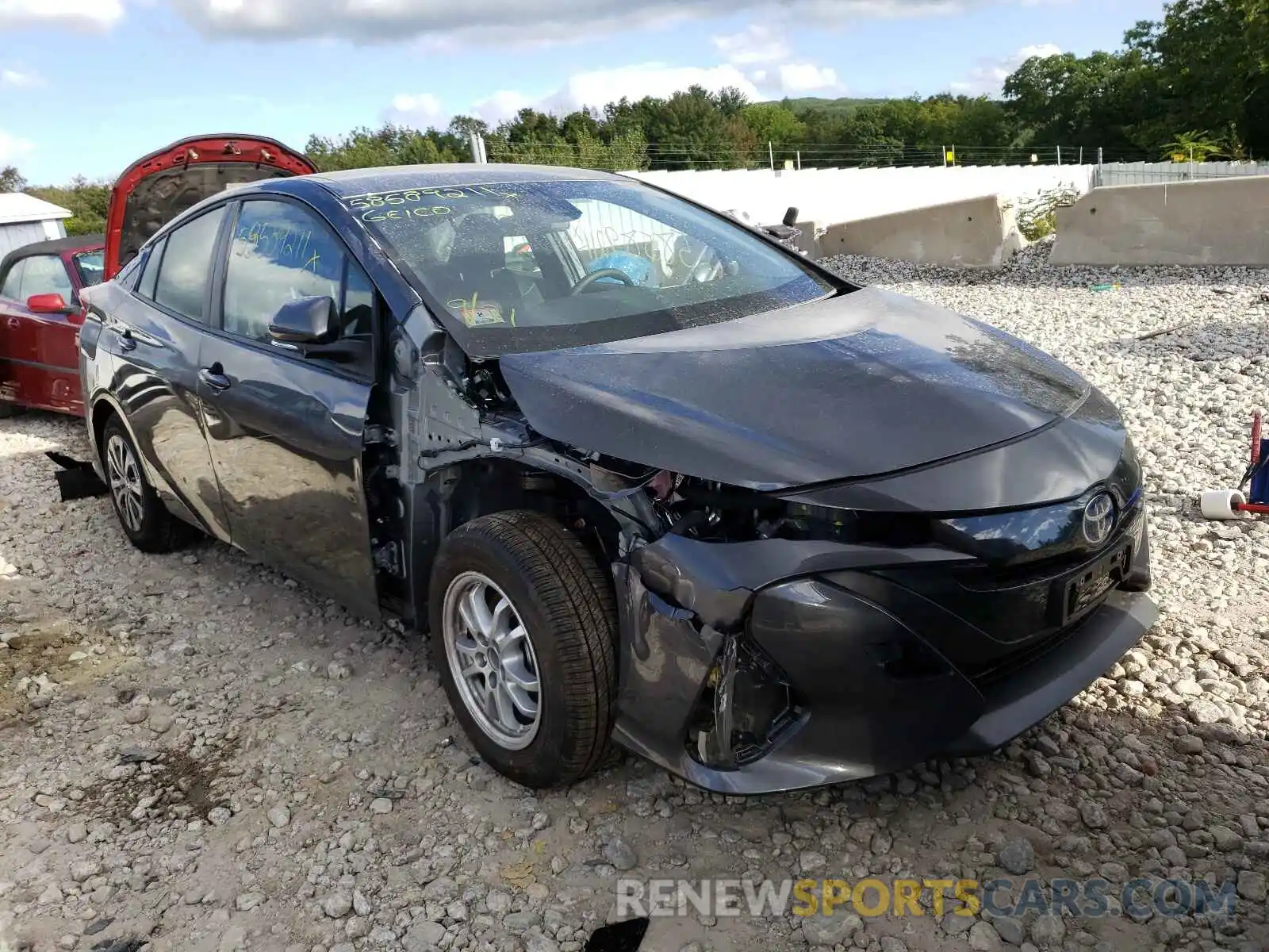 1 Photograph of a damaged car JTDKAMFP7N3198244 TOYOTA PRIUS 2022