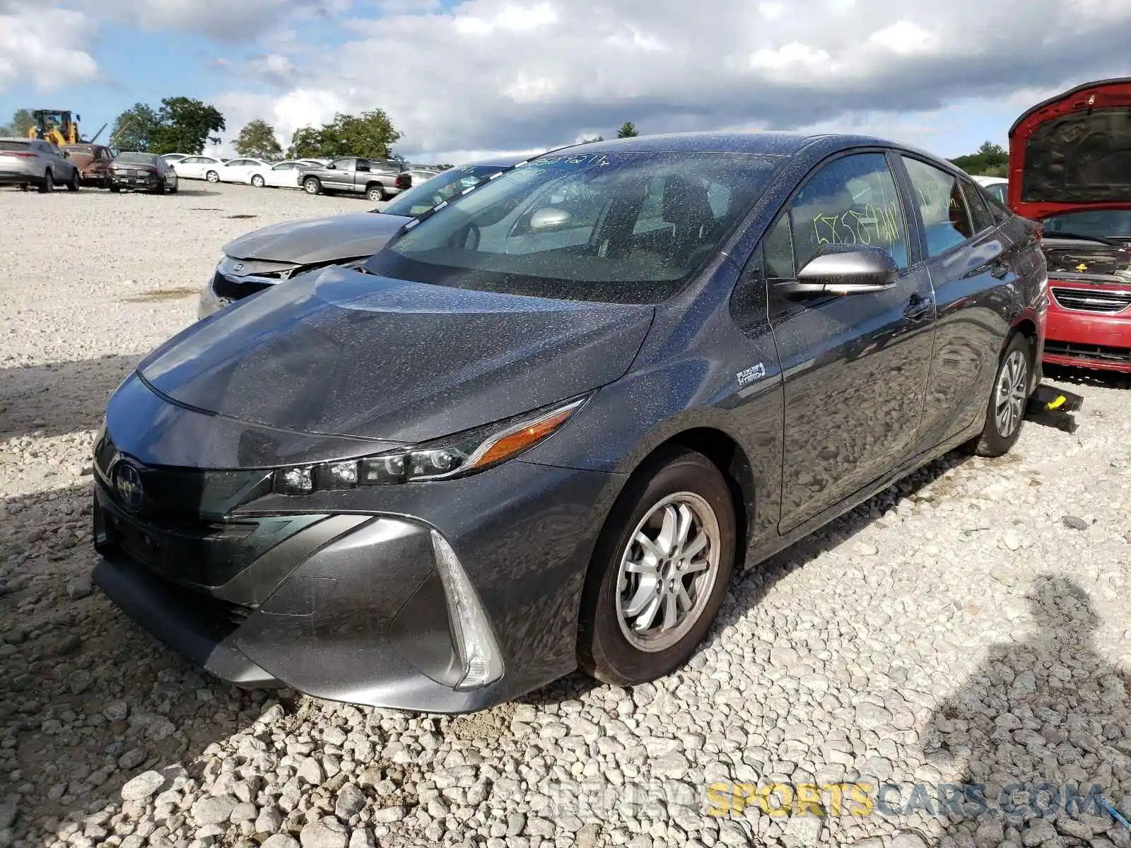 2 Photograph of a damaged car JTDKAMFP7N3198244 TOYOTA PRIUS 2022