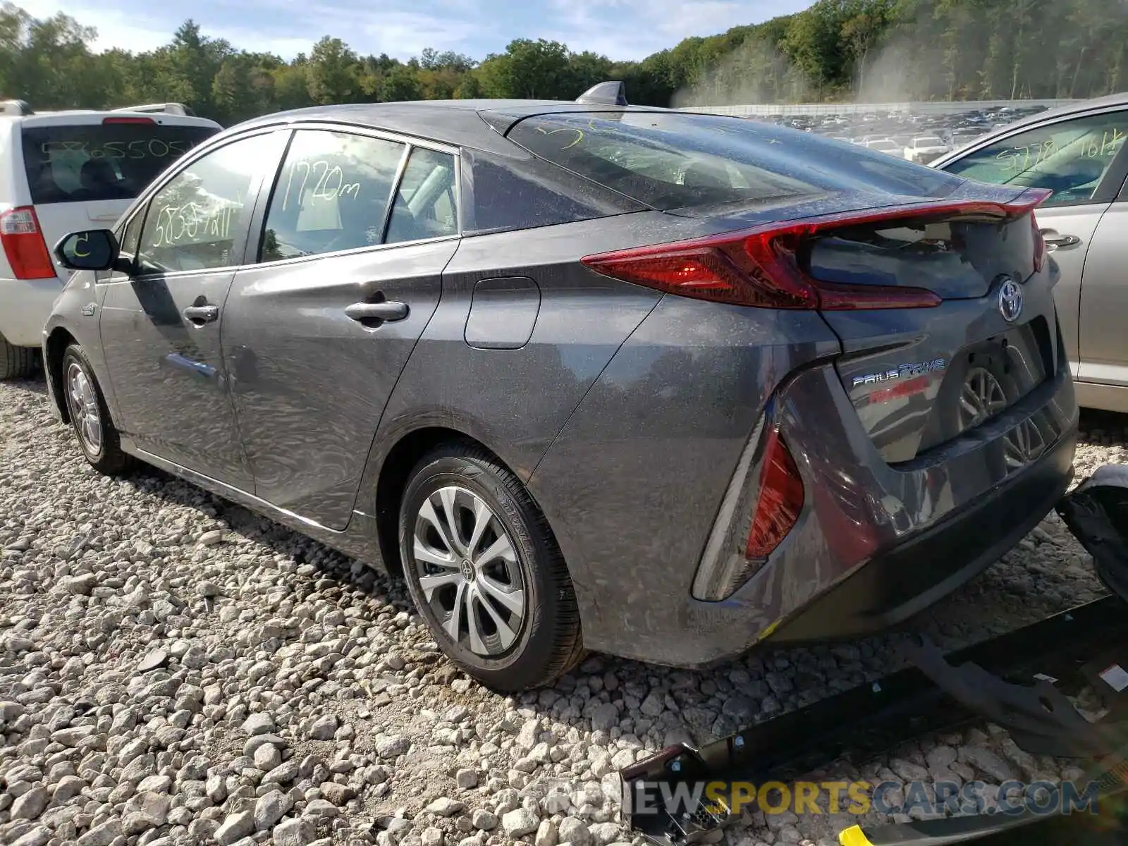 3 Photograph of a damaged car JTDKAMFP7N3198244 TOYOTA PRIUS 2022