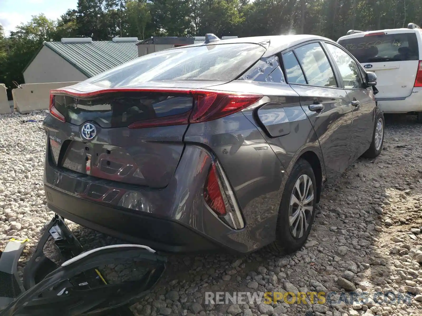 4 Photograph of a damaged car JTDKAMFP7N3198244 TOYOTA PRIUS 2022