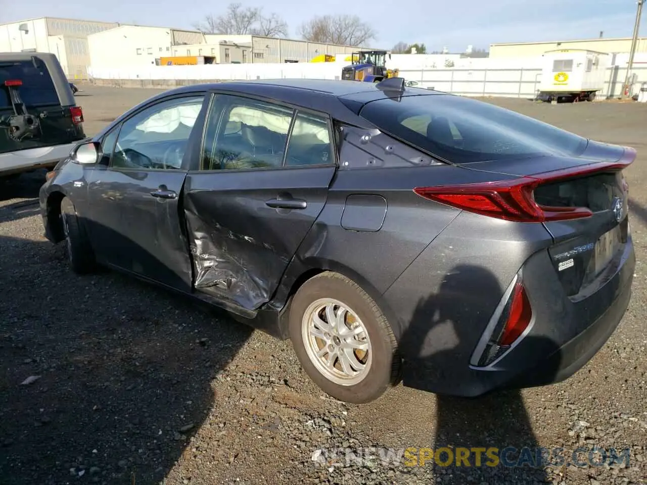 2 Photograph of a damaged car JTDKAMFP7N3212417 TOYOTA PRIUS 2022