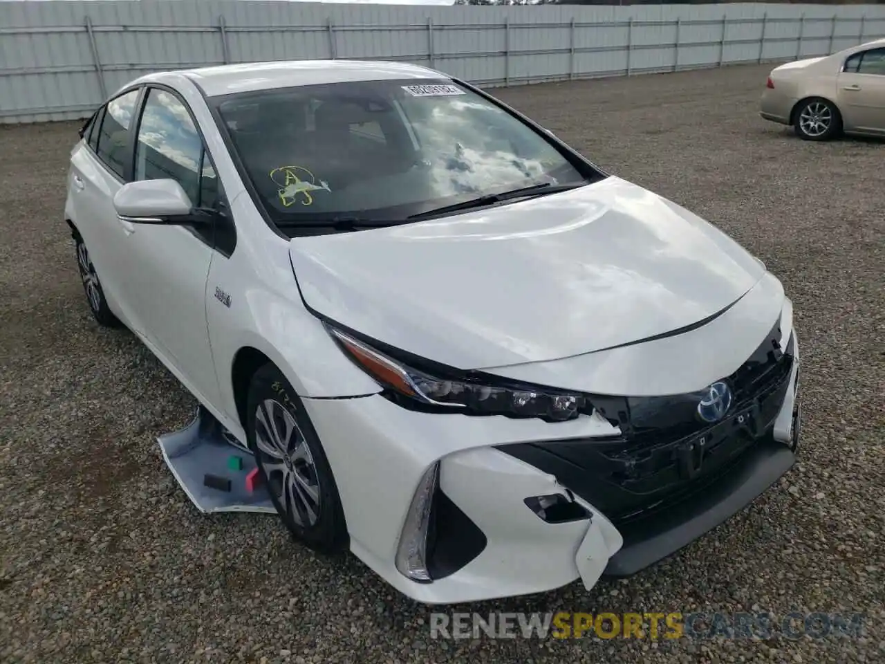 1 Photograph of a damaged car JTDKAMFP7N3219660 TOYOTA PRIUS 2022